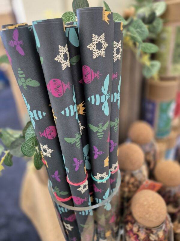 Luxury wrapping paper (recycled) rolled sheet 500x700mm - Image 5