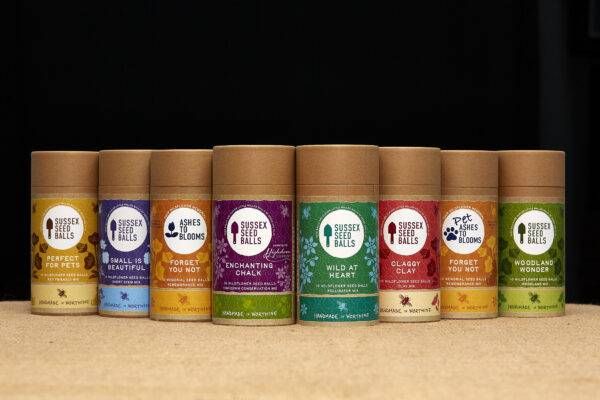 "Wild At Heart" wildflower seed ball tube (for all soils) in collaboration with Together Co - Image 5